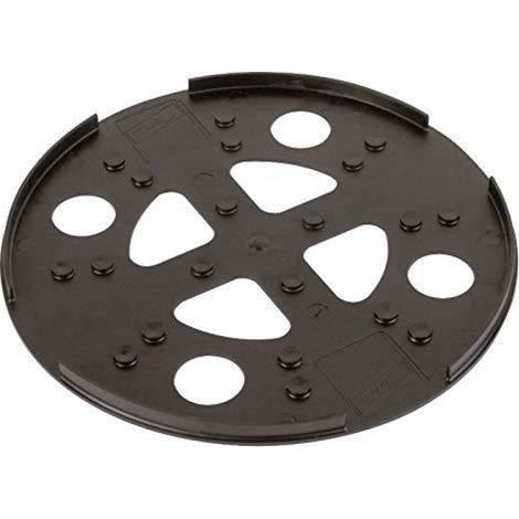 Plaque Couverture - Diamètre 280 mm - En Plastique - Pour Protection Chemins Toit Sous Socle Béton - 1 Pièce