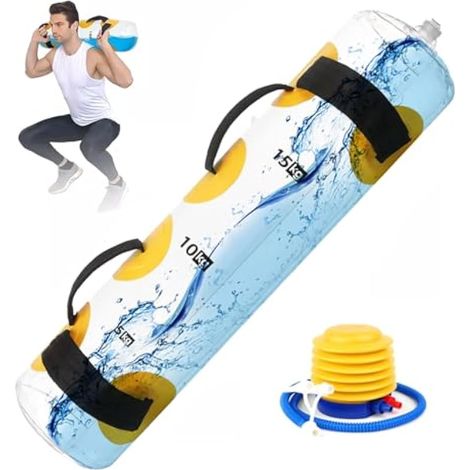 Sac de sable alternatif pliable portable avec pompe à air 20 kg (1/5)