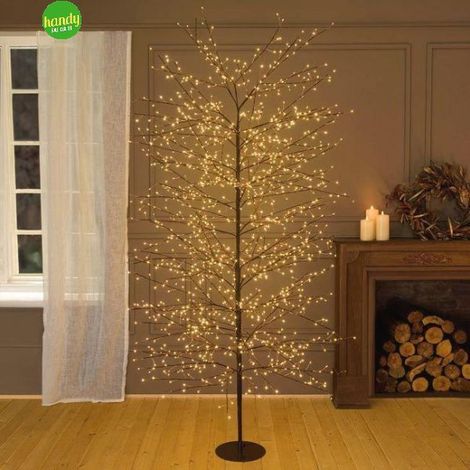 Lotti Albero Natale Lotti 76259 Tiglio Con 1560 Microled Marrone (1/5)