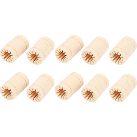 10 Stück LM8UU Lager-Kunststoff-Linearbuchsen-Teile LM8UU RJMP 3D-Druckerzubehör