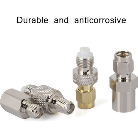 Câble adaptateur d'antenne coaxiale DAB avec connecteurs FME vers SMA (lot de 4) (1/5)