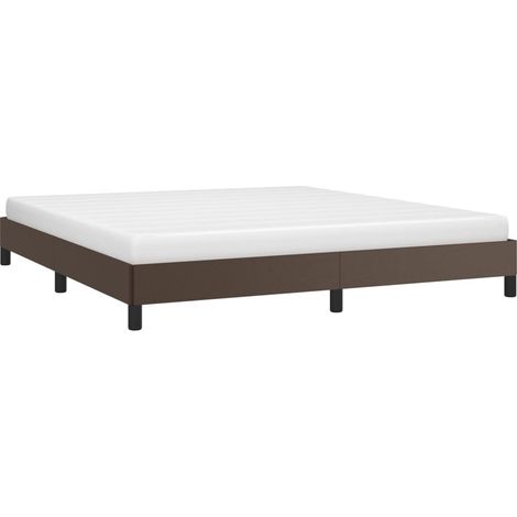 Giroletto Marrone 180x200 cm in Similpelle vidaXL (1/4)