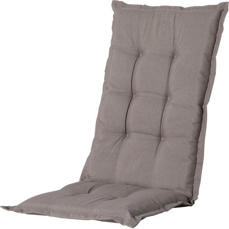 Panama taupe, Auflage zu Sessel niedrig 50% Baumwolle / 45% Polyester