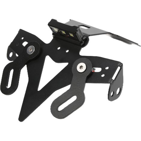 Support moto plaque porte-plaque + feu LED 3 ampoules remplacement SUZUKI GSX-S750 2017-2021 (1/5)