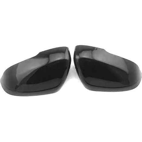 Coques de rétroviseurs latéraux noir brillant pour Volvo S60 V60 V40