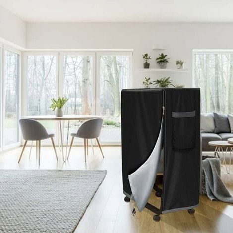 1 Housse de rangement, lit pliant, imperméable, tissu Oxford, anti-poussière, intérieur extérieur (1/5)