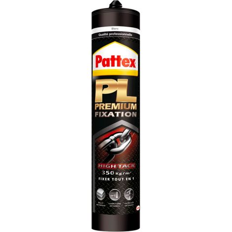 Pattex – Colle multi-usage PRO600 460g – Maintien immédiat 400Kg/m² – Résiste aux intempéries et aux vibrations – Pour béton, bois, métal, verre (1/4)