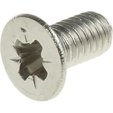 Vis à tête Fraisée Pozidriv, Acier Inoxydable, M3, 6mm ( Prix pour Paquet de 500 )