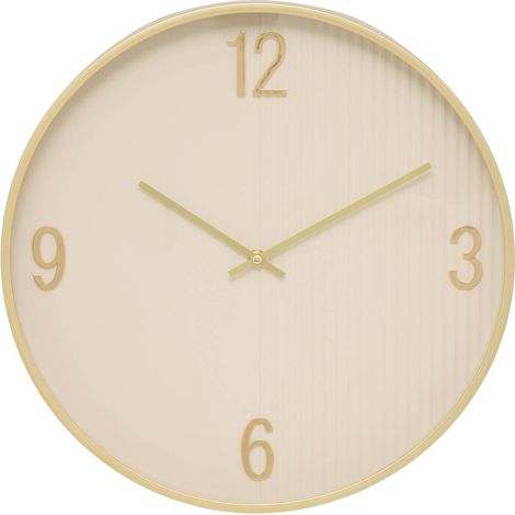 Horloge Amber D.41cm beige - Atmosphera créateur d'intérieur (1/4)