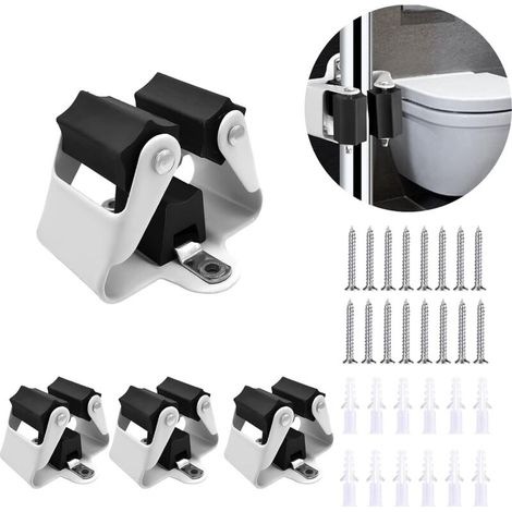 4 Pièces Porte Balais Mural,Organisateur de Balais,l’épaisseur du Rangement Balai est de 0.7 mm et Non de 0.4 mm,Accroche Balai Mura pour Buanderie Jardin,Garage (1/5)
