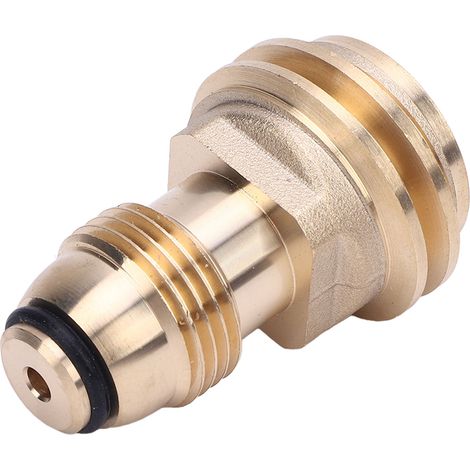 Adaptateur de réservoir POL à QCC1, convertit les régulateurs de tuyaux LP Type 1 pour remorque de camping-car.