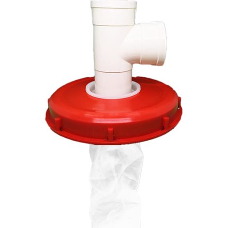 IBC-Tankfilter, Regenwasserfilter, IBC-Tankdeckel, multifunktionales Zubehör für IBC-Container, 163/245 mm (1/5)
