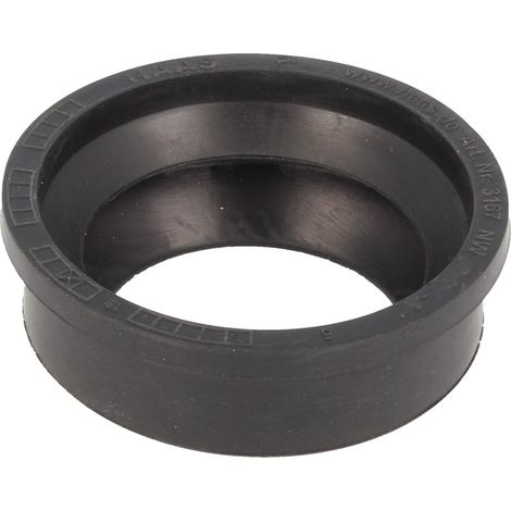 Gummimanschette für Gussrohr Abflussrohr Außen Ø 60 mm x Innen Ø 50 mm (1/3)