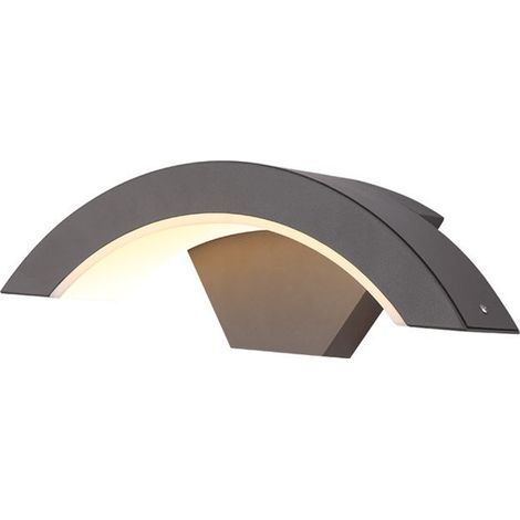 Applique Murale Extérieur Avec détecteur de movement 18W LED SMD 3000K Blanc Chaud Applique lumière murale étanche IP65 aluminium/Luminaire de porche terrasse jardin 29.5cm (1/5)