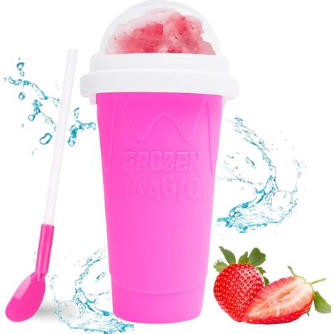 Gobelet à smoothie glacé magique, gobelet rafraîchissant, gobelet à granita, cadeaux amusants (1/5)