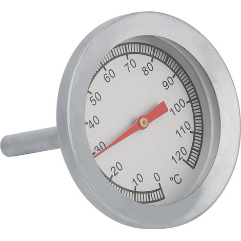 BBQ-Pizzathermometer, Temperaturanzeige 120 °C, für Grillgerichte (1/5)