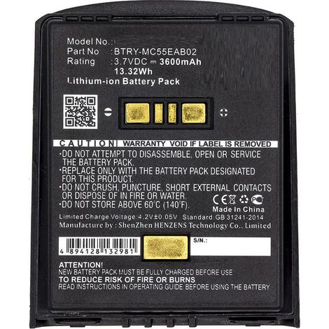 Batterie für Zebra MC55 82-111094-01