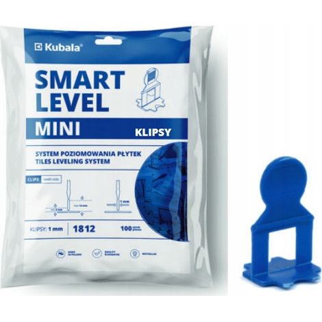 KUBALA SMART LEVEL MINI CLIPS 1mm 100pcs 1812