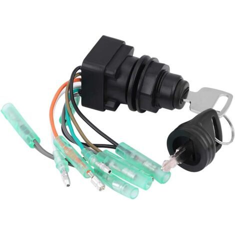 Clé de, Commutateur de Clé de de Moteur pour Boîtier de Commande Hors-bord 37110-99E02 (1/3)