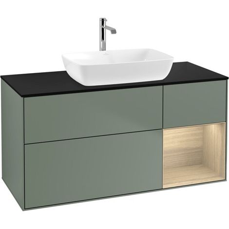 Villeroy & Boch G832PCGM Armoire sous lavabo Finion G83 (1/2)