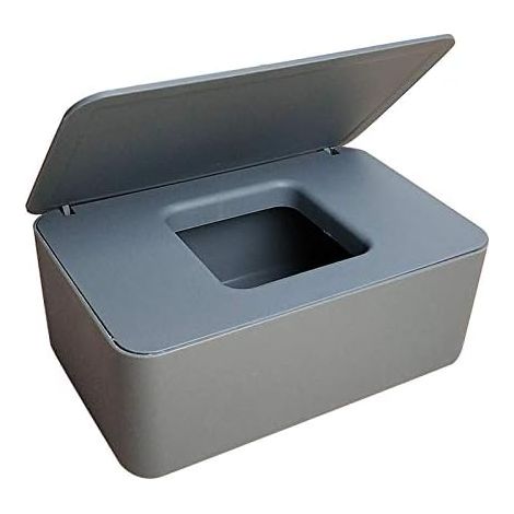 Boîte de rangement de lingettes humides, support de distributeur de lingettes humides avec couvercle