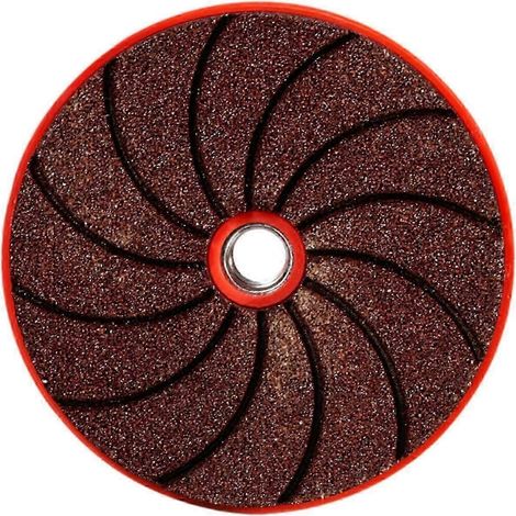Disque de ponçage pour meuleuse d'angle, idéal pour le ponçage de carrelage et la finition céramique, grain 50. (1/5)