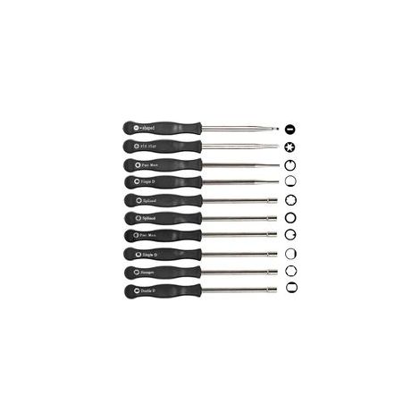 Kit d'outils de réglage de carburateur 10 pièces, kit de tournevis pour 2 cycles, réglage de carburateur commun, petit outil de réglage de moteur de carburateur (1/4)