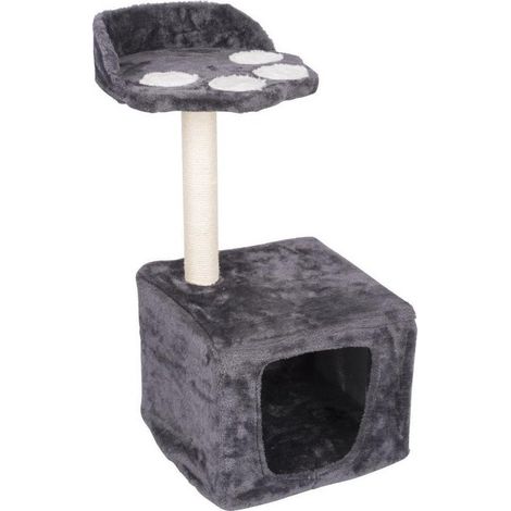 Griffoir Chat Cube Gris - Sisal Durable (1/4)