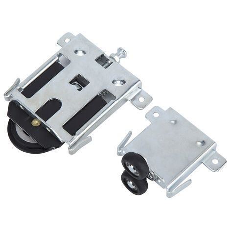 Accessoires de pièces de rechange de rouleau de porte coulissante de poulie de roue convexe de porte de placard (1/5)