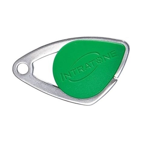 INTRATONE - Badge mifare de Proximité Intratone vert 08-0106 - Sécurisé RFID  Étanche IP68  Accès Contrôlé pour Copropriétés et Immeubles  Programmation par Syndic uniquement