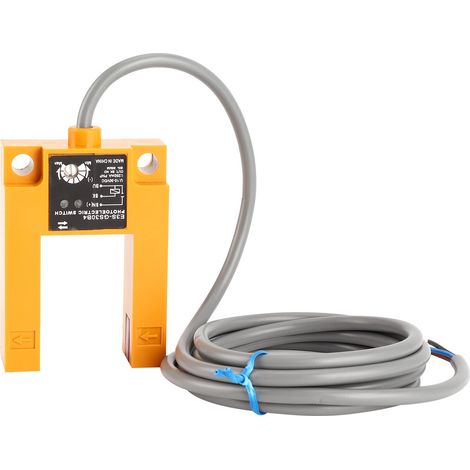 Interrupteur photoelectrique à fente PNP 3 fils NO E3SGS30B4 DC10-30V 200mA