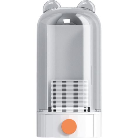 Distributeur Automatique de Disques Démaquillants - Organisateur de Cotons Cosmétiques avec Éjection par Pression