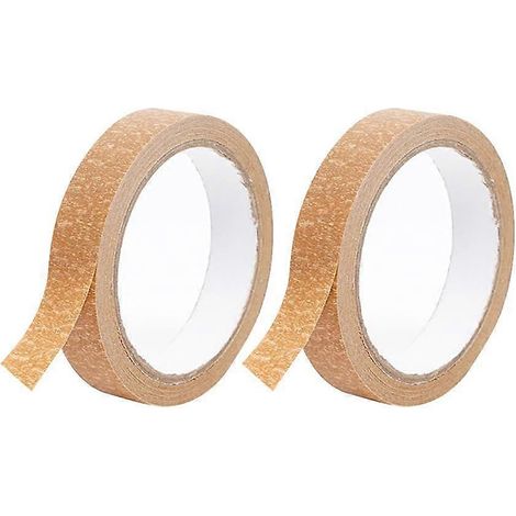 Rouleaux de ruban adhésif marron de 20 mm pour peintres, artistes, étiquetage de bureau, scrapbooking décoratif et loisirs créatifs. (1/5)