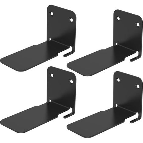 Estantería invisible，4 piezas，Estantería de pared，Estantería de pared，Para oficina en casa (1/5)