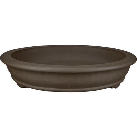 Vaso per bonsai rotondo in gres 72x72x16 cm - L35a