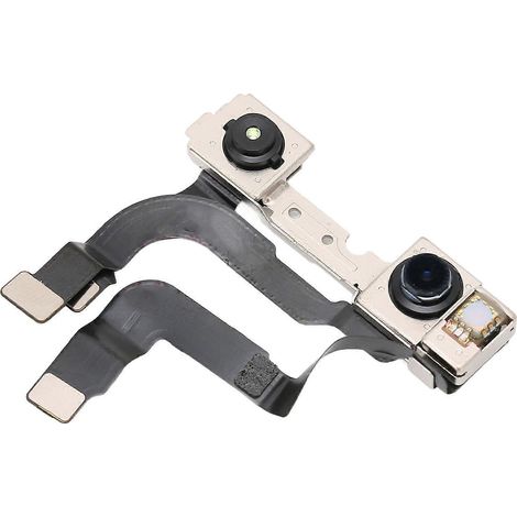 Câble nappe caméra avant avec micro intégré en métal ABS pour iPhone 12 Pro, pièce de rechange flexible haute qualité, connecteur robuste, compatibilité parfaite avec remplacement de composant. (1/5)