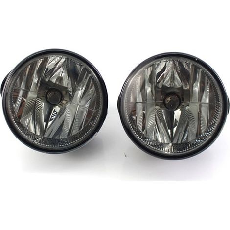 Pair Color: Black + Grey Material: ABS Fog lights with bulbs Front bumper lights. (1/5)