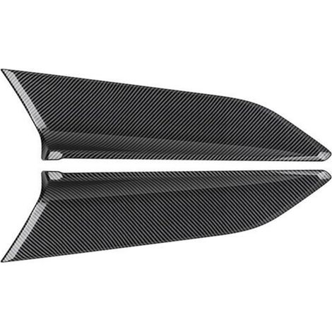 1 Farbpaar: Carbonfaser-Optik. Material: ABS. Zierleisten in Carbonfaser-Optik für Innenverkleidungen, kompatibel mit Toyota Gravel. (1/4)