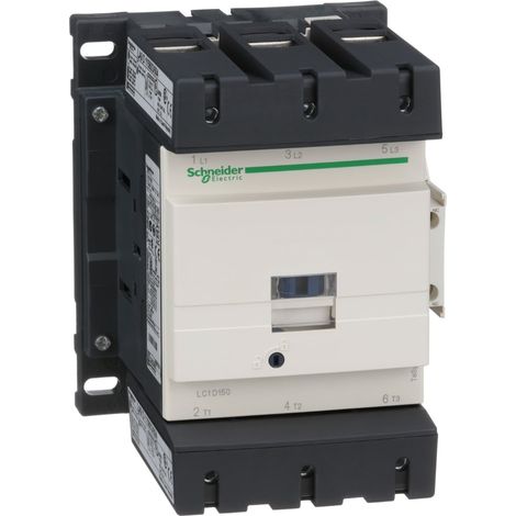 Contattore TeSys LC1D - 3 poli - AC3 440V 150 A - 220 V AC - LC1D150M7