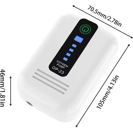 Aeratore per laghetto da giardino compatto e silenzioso, potente pompa USB per idroponica e acquari da esterno - ALTRO (1/4)