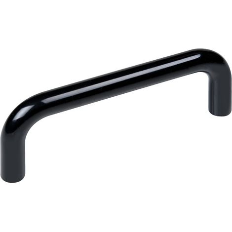 TIRADOR ABS 96MM NEGRO BRILLO - EHLIS