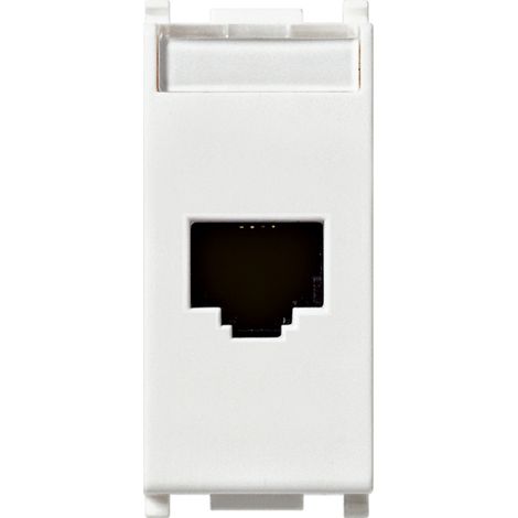 VIMAR - 14338.8 Netsafe Cat5e UTP RJ45 Prise Blanche