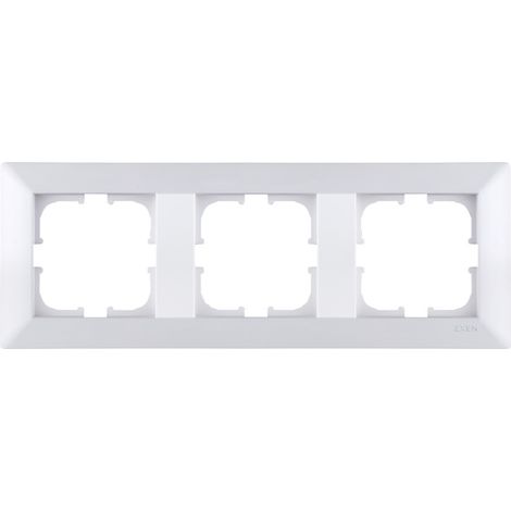Cadre triple 3x blanc EXEN Odak (1/4)
