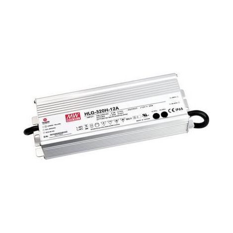 Trasformatore LED Mean Well HLG-320H-24A nero 320W