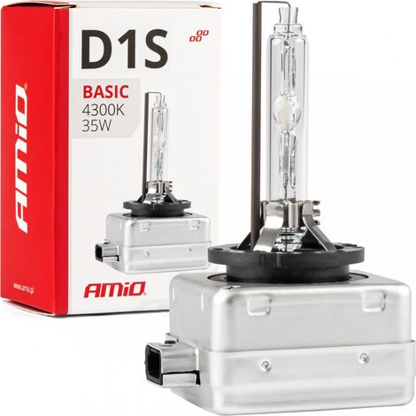 Bombilla de xenón con filamento de xenón D1S 35W 4300K ​​AMiO basic amio-02942 (1/3)