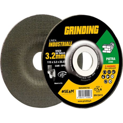 GRINDING INDUSTRIALE DISCO PIETRA DEPRES 115X3,2 - 5 pezzi