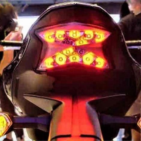 LED-Rücklicht mit Brems- und Blinkfunktion für Motorräder KAWASAKI Z900 Z650 NINJA 650 (1/5)