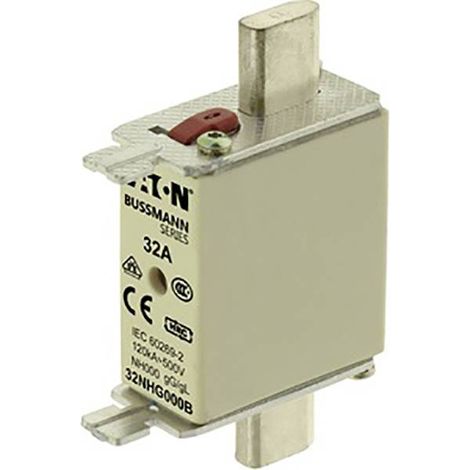 EATON 32NHG000B FUSIBLE NH AVEC AFFICHEUR DE SÉCURITÉ MÉCANIQUE TAILLE DU FUSIBLE = 000 32 A 500 V 3 PC(S) (1/2)