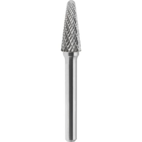 Lime rotative HM pointe conique croix arrondie 6x16 mm tige 6 (1/3)