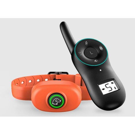 Collier électrique pour chien avec télécommande — Collier de dressage rechargeable, portée de 1200 pieds, 3 modes de dressage : Bip, Vibration et Stimulation sécurisée — Étanchéité IPX7